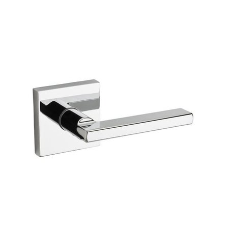 KWIKSET Halifax Lever Interior Single Cylinder Handleset Trim, Bright Polished Chrome 971HFLSQT-26